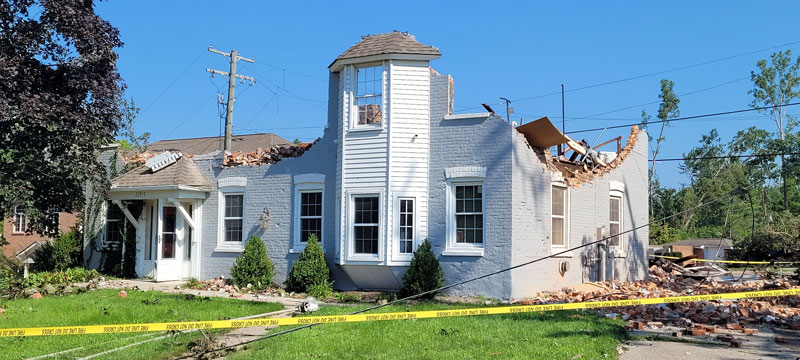 Severe storm strikes Armada Township The Record