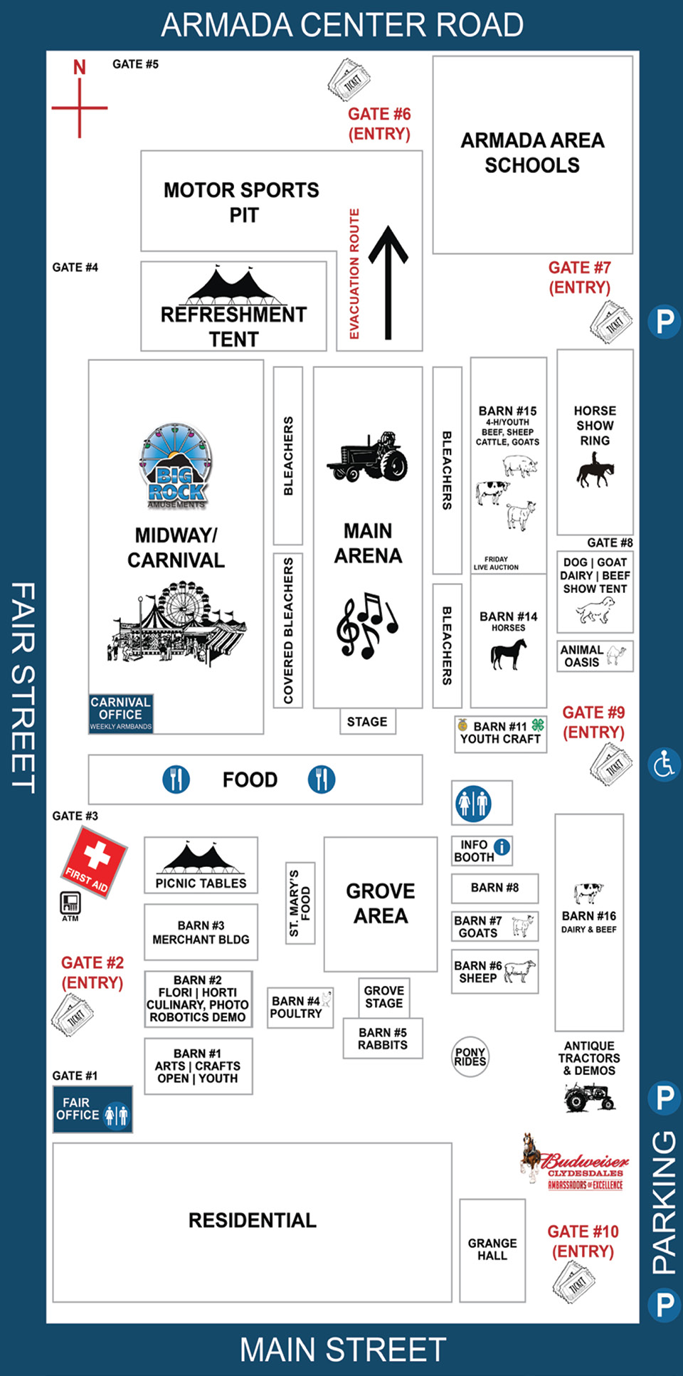 2022 Armada Fair Map The Record