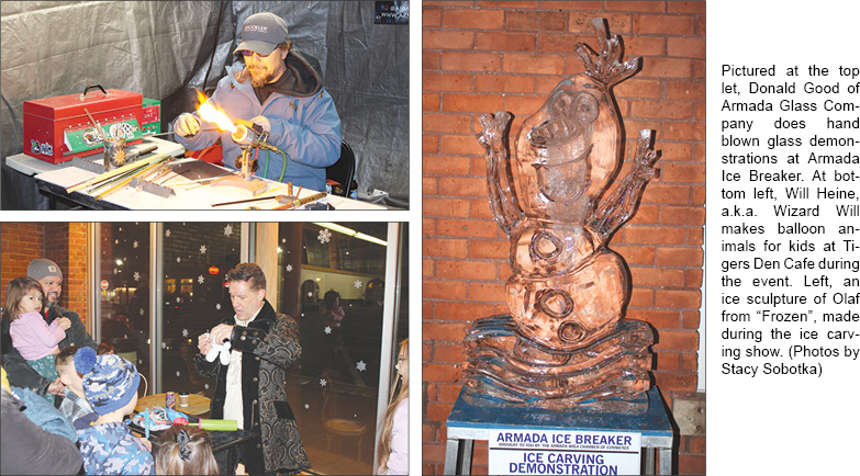 Ice carving show breaks winter doldrums The Record